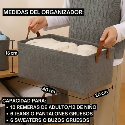 Organizadores de Ropa Plegables Comprá 1 y lleváte 3